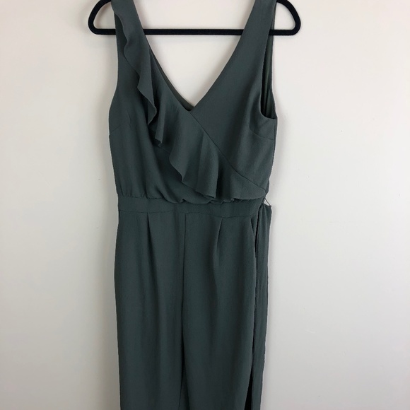 Bisou Bisou Pants - Bisou Bisou jumpsuit olive green